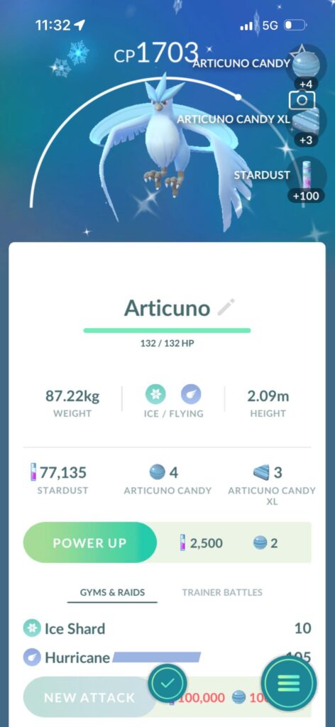 Got my first shiny legendary!