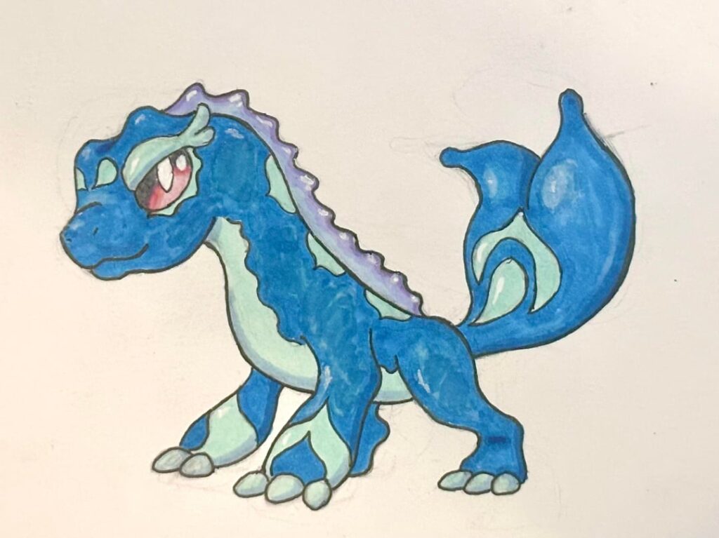 Did some hypothetical evolutions for Gecqua because I really like it.