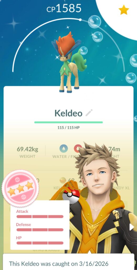 OMG shundo Keldeo 😳