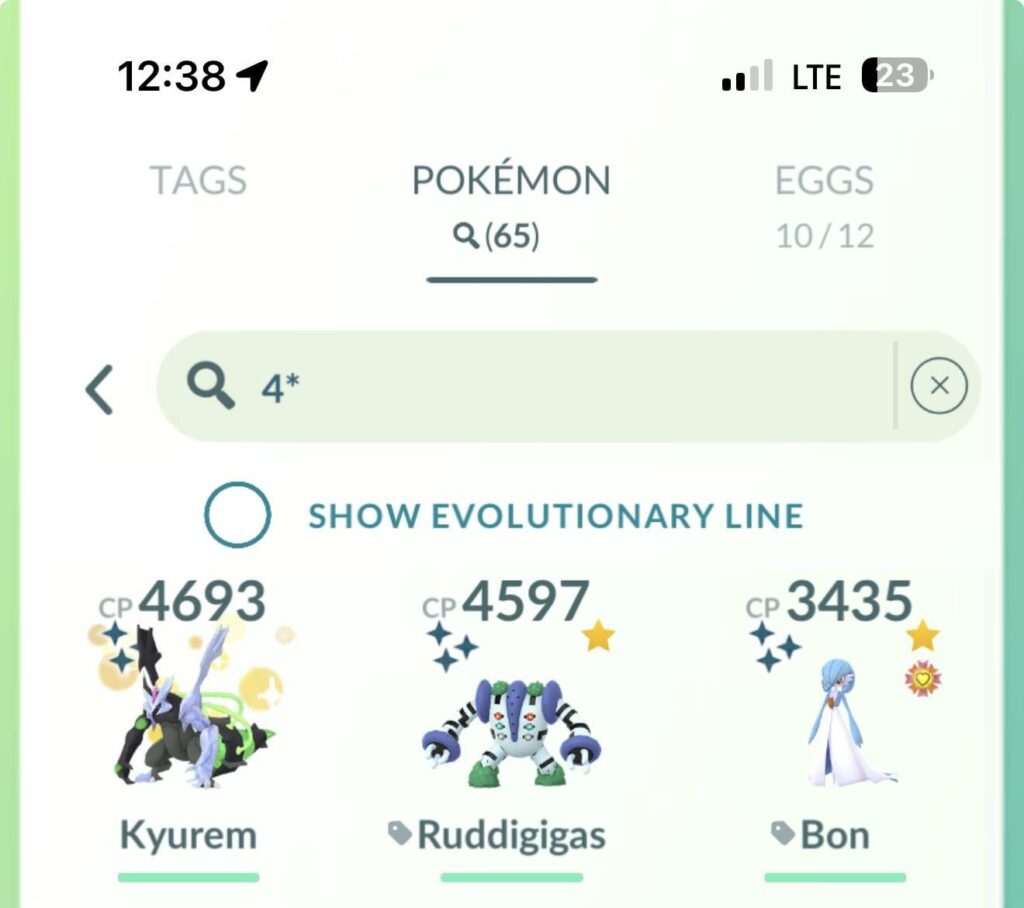 My go to Master League