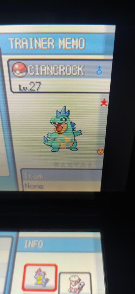 Does anyone know what that little orange mark is in the summary of my Croconaw?