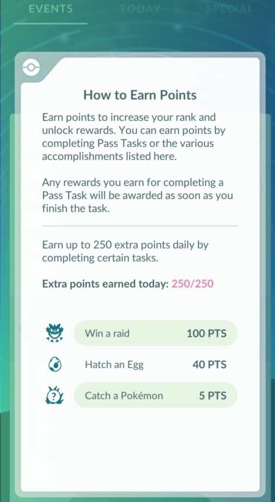 Go Pass Deluxe: February not tracking progress accurately