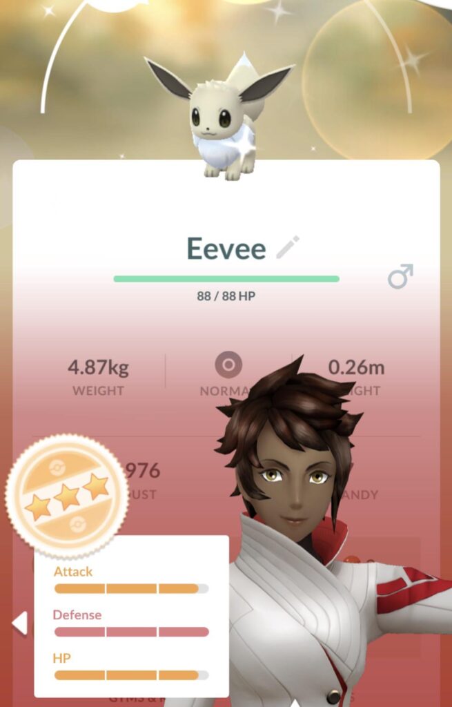 Got a near perfect shiny eevee! What should I evolve it to?
