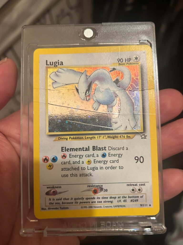 Found my Lugia 9 Neo Genesis Card!