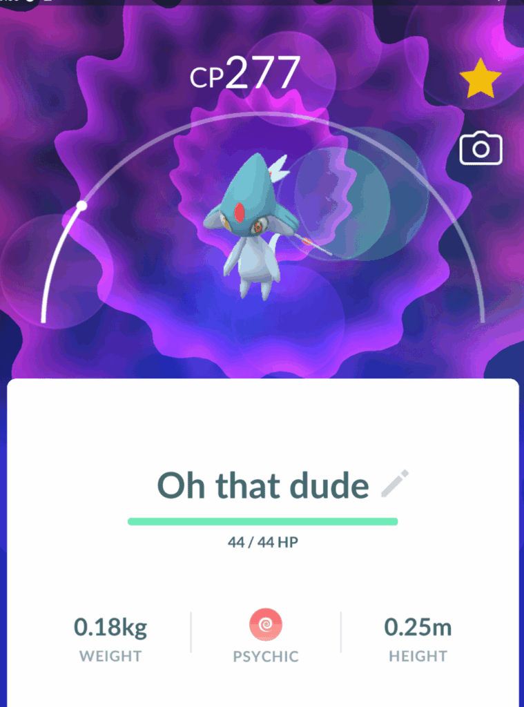 didn't know the lake trio spawned in the wild..I got it and named it a funny name..on that context whats the best or funniest nickname you gave your pokemon