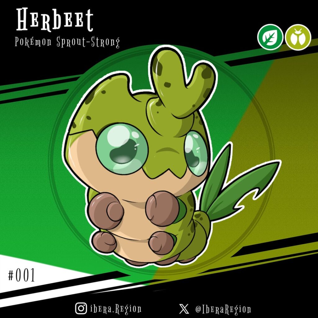 Revealing the Starters of my region. What would your choice be?