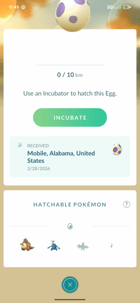10km eggs live Alabama