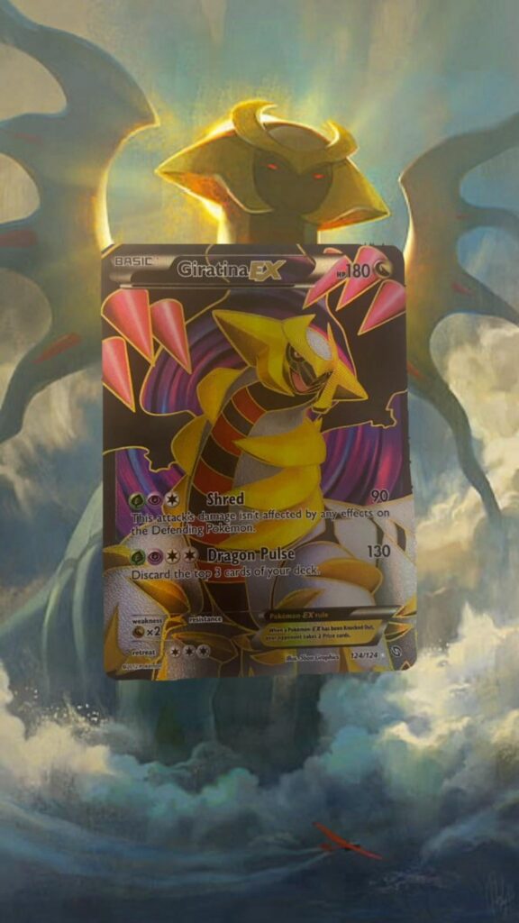 Completed the Giratina English master set today