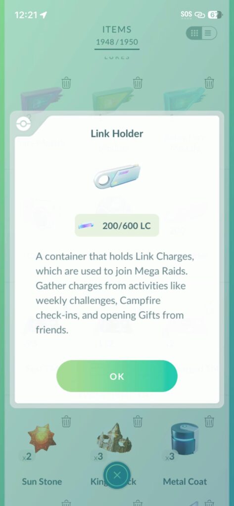 How rare are Link Charges?