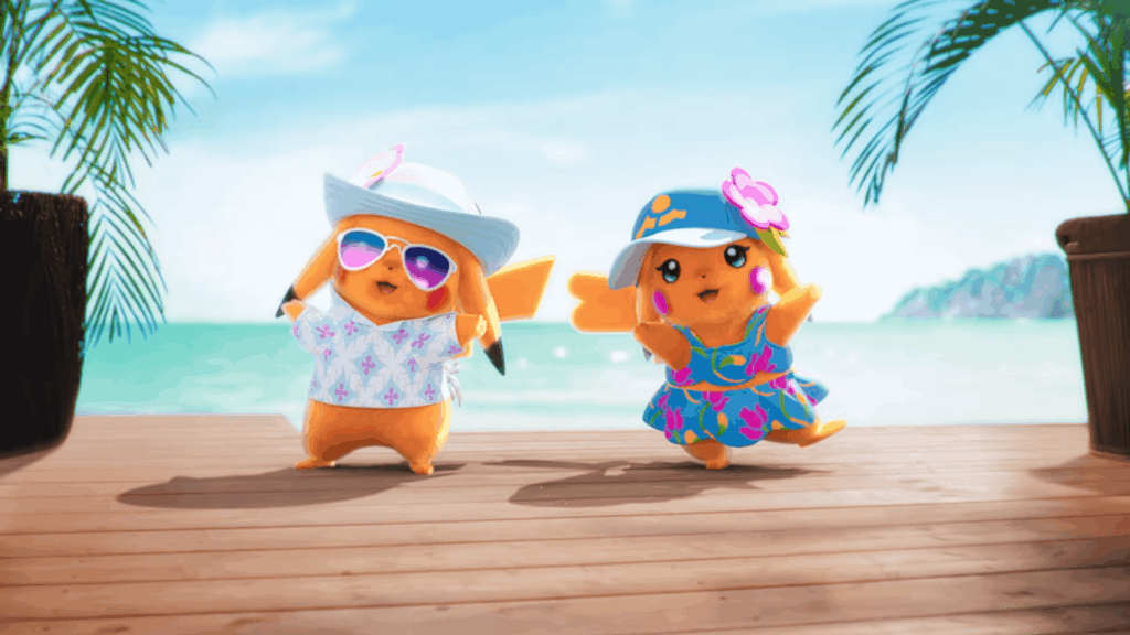 What's with the Gen 10 Pikachu mascots?