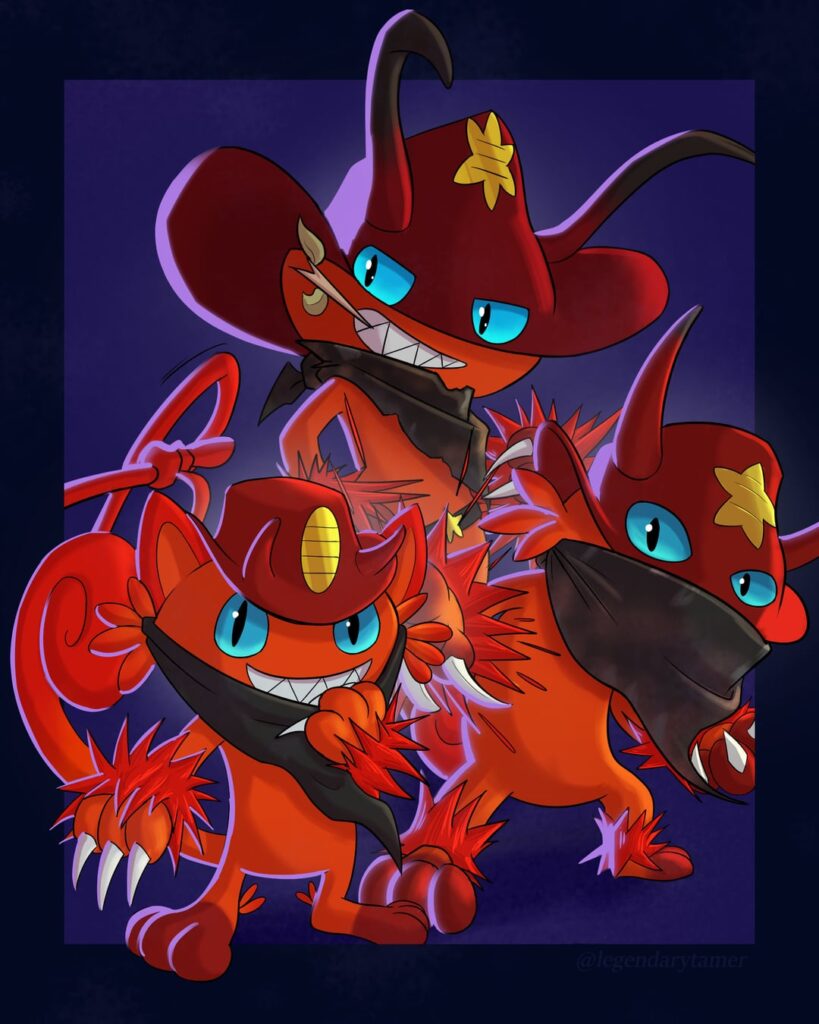 Regional Meowth line I came up with. Ability and move description of Despurrado in post.