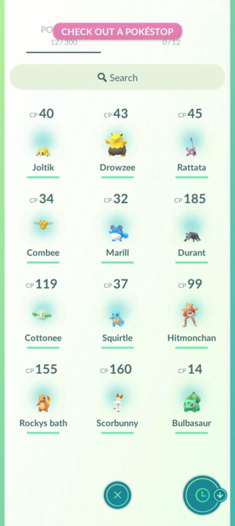 I just started playing pokemon go yesterday, and these are my pokemon.