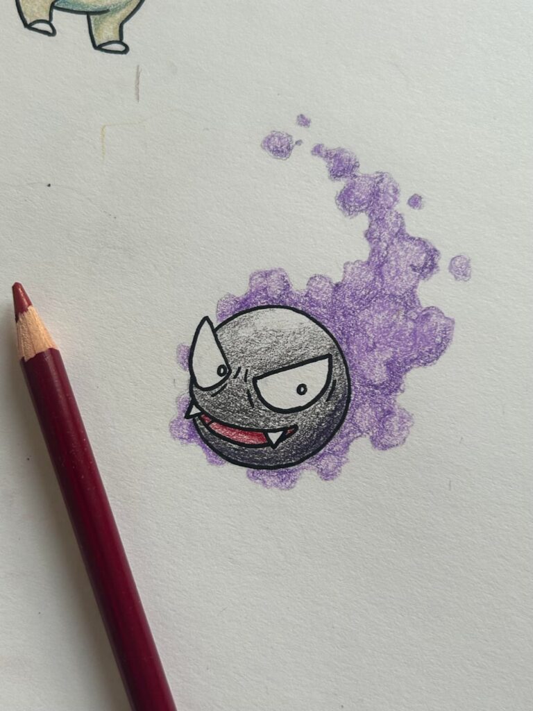 Some more traditional Pokemon illustrations ✏️ lol