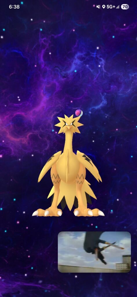 First ever galarian bird and its shiny