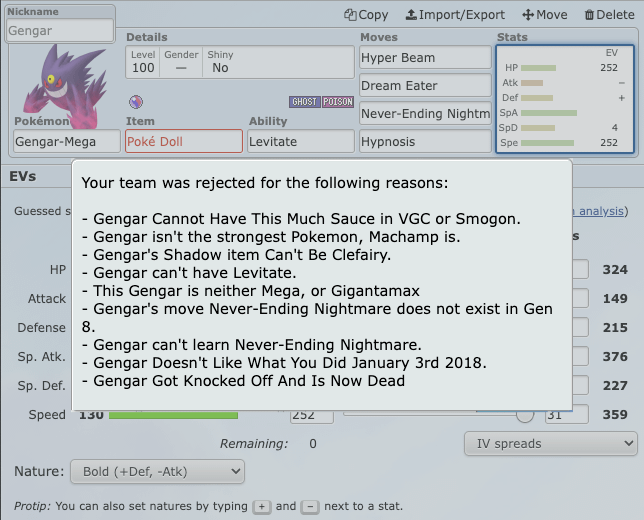 Gengar is Pretty Strong Huh