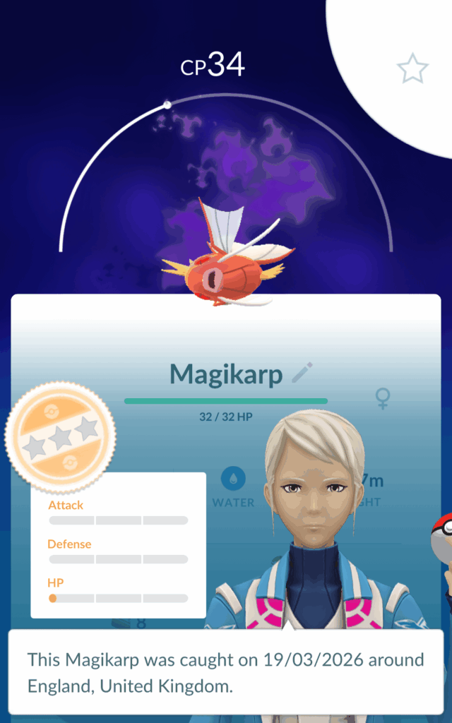 This is the most pathetic magikarp I have ever seen