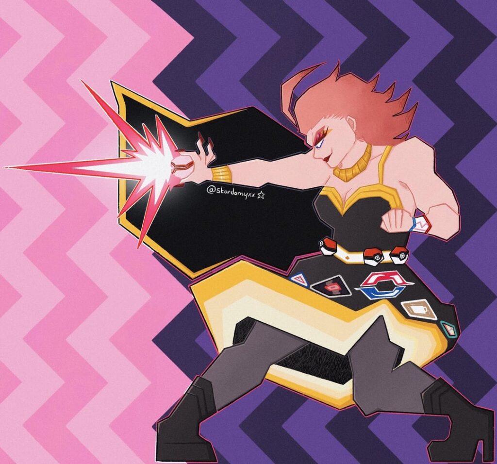 Galar Champion Myfanwy - a little too late for Pokémon Day (OC.)