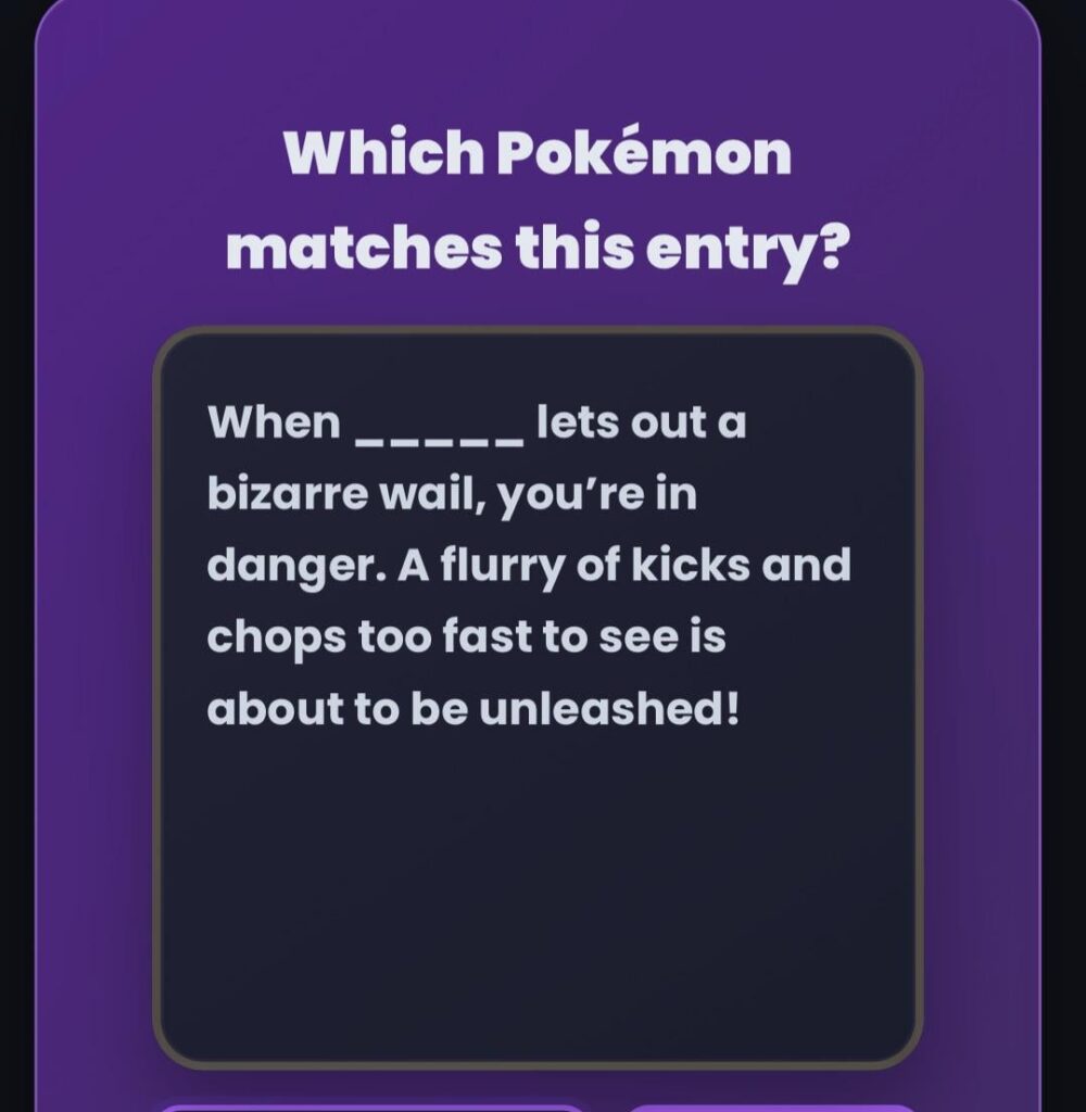 Guess the Dex Entry!!