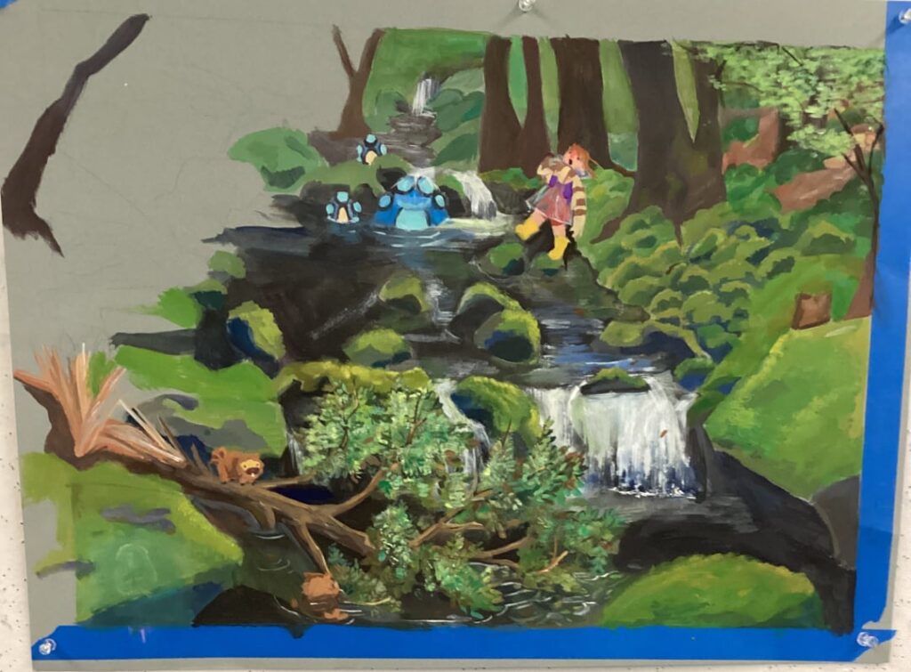 pokemon painting i am working on