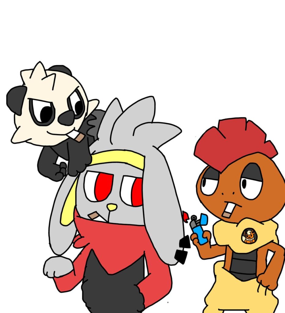 more drawings I made while slowly going insane shiny hunting eevee