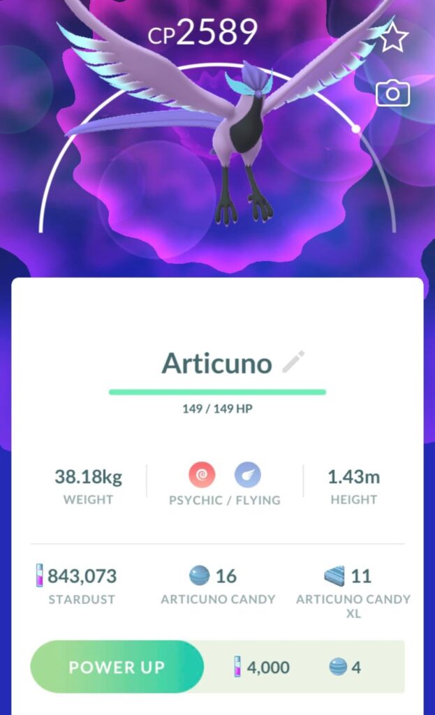Autocatcher caught Articuno!