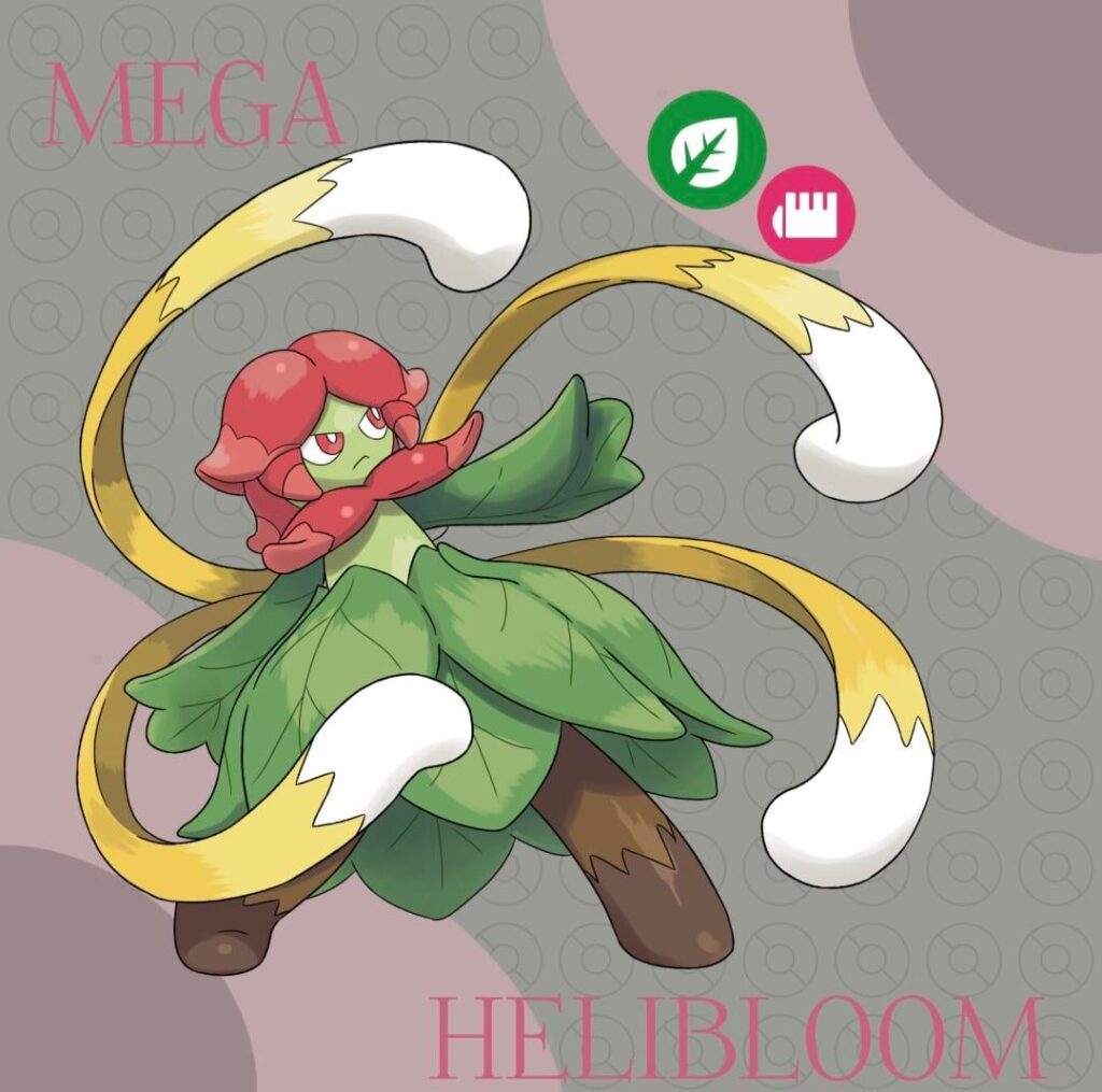 Mega-Helibloom Grass/Fight Type