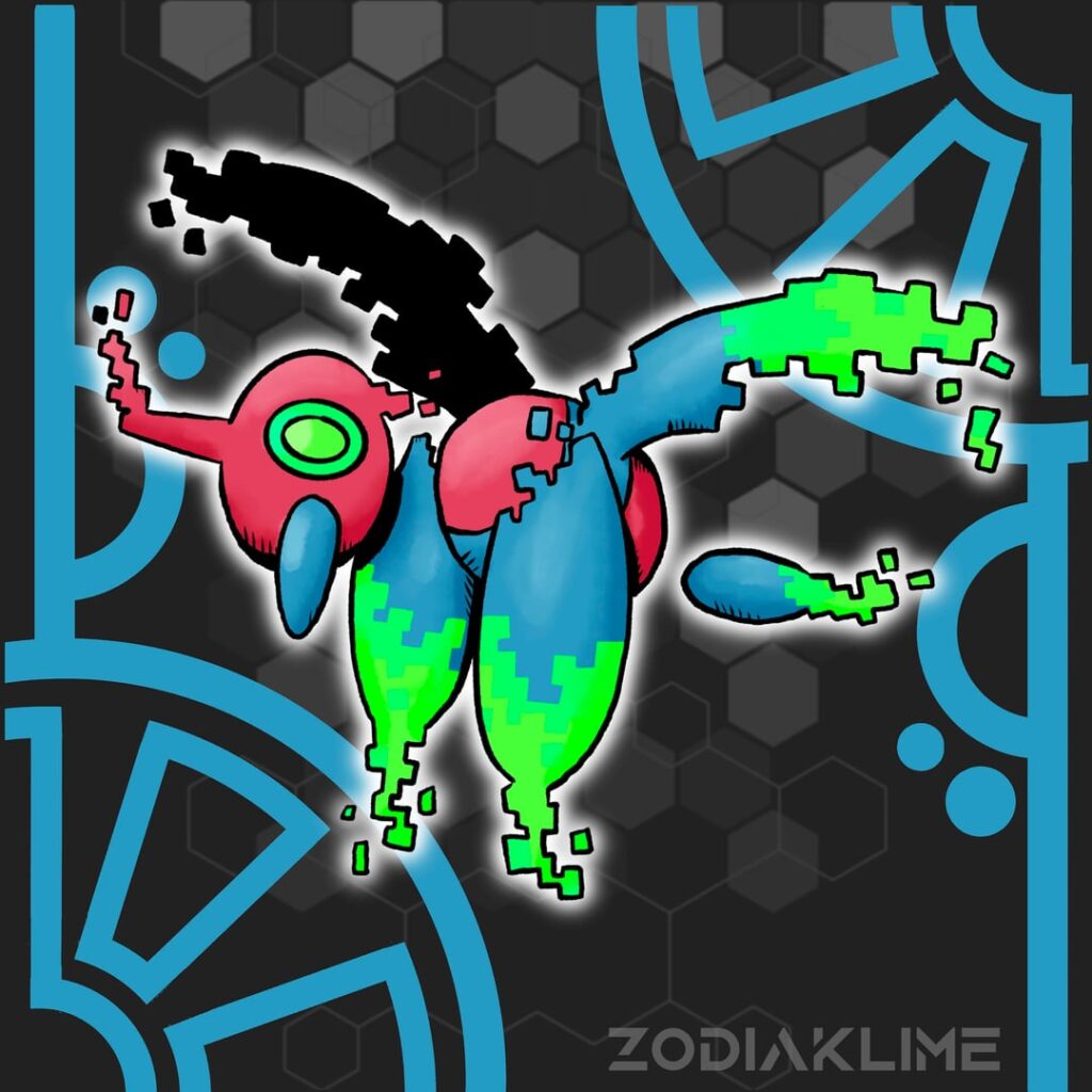 Mega Porygon Z concept