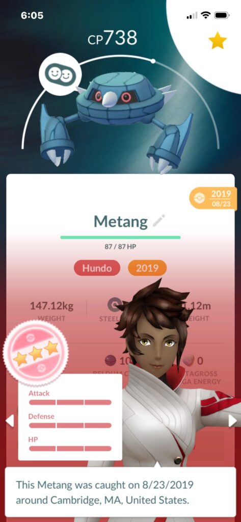 Beldum/metagross community day/mega raid