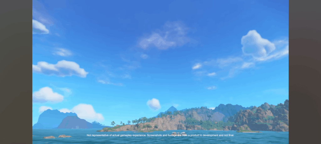 I keep seeing people posting screenshots from wind and wave promo as if it will look like that.