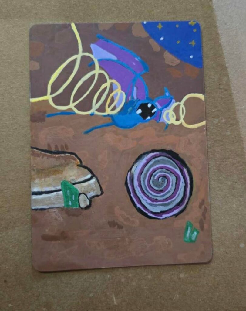 Handpainted Pokemon Card (OC)