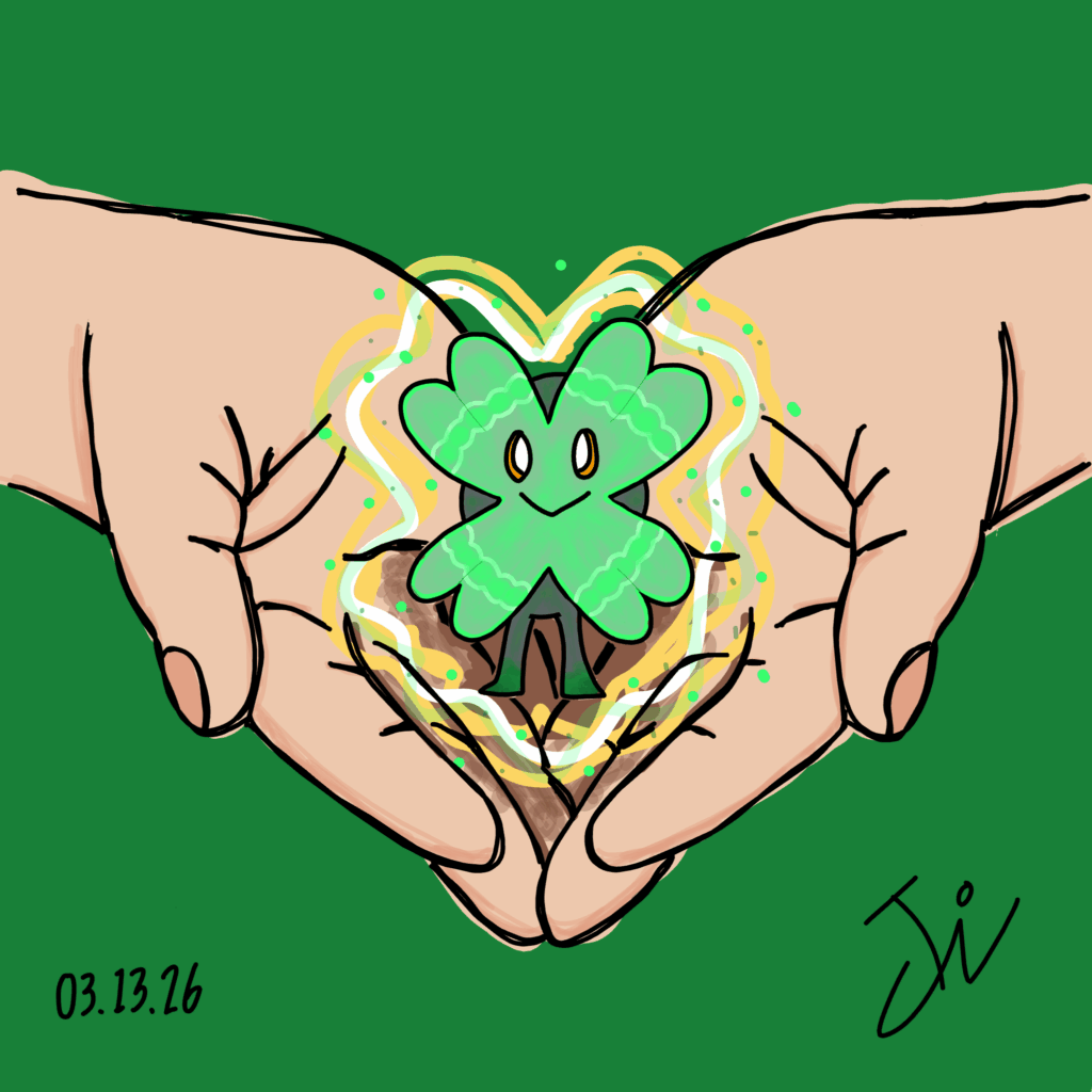 Need a little luck? Try this :) 🍀✨