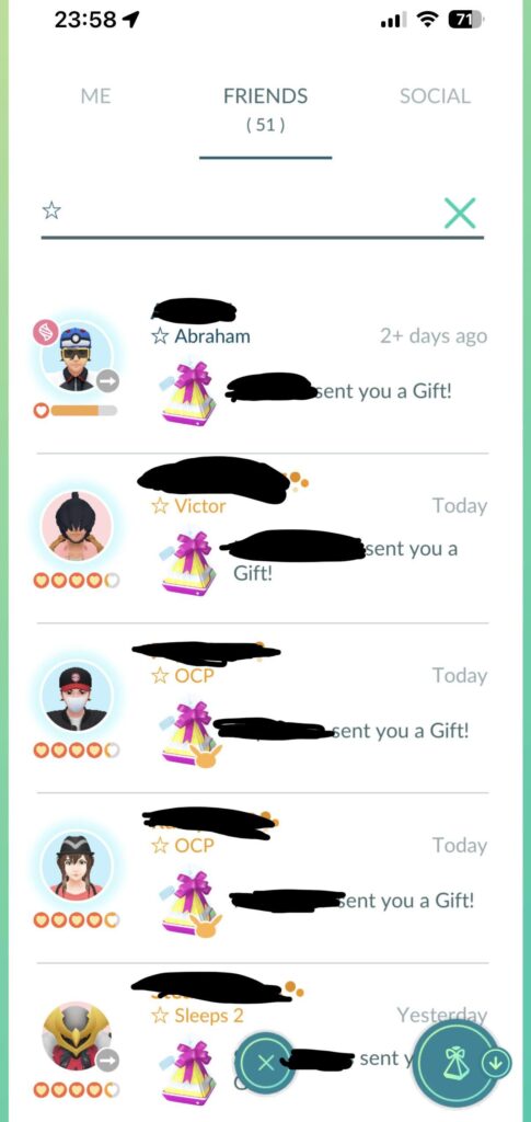 Special characters still work, but only in Friends List