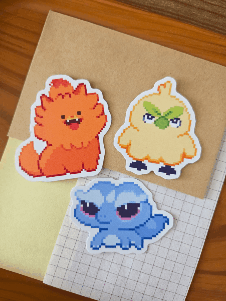 Decided to turn them into stickers.