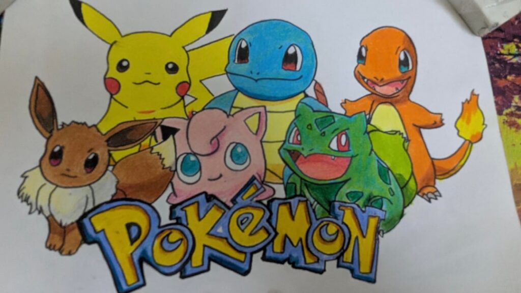 My gf who doesn’t know much about Pokémon made this for me