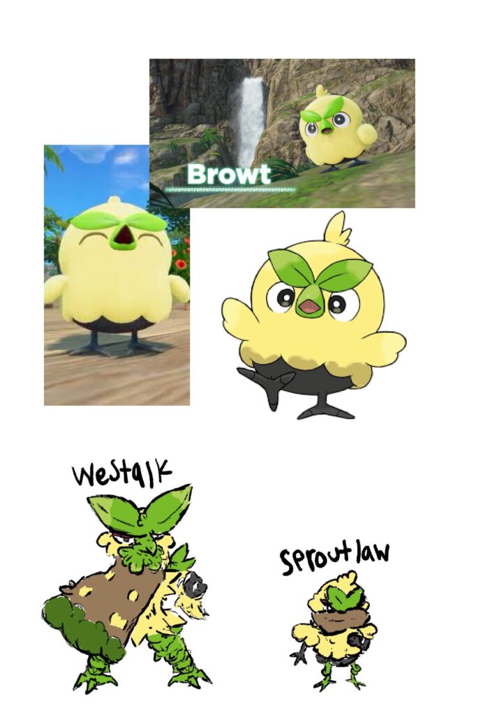 Made evos for the adorable little Browt