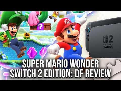 Super Mario Bros Wonder - Switch 2 Edition - DF Review - The Native 4K Experience