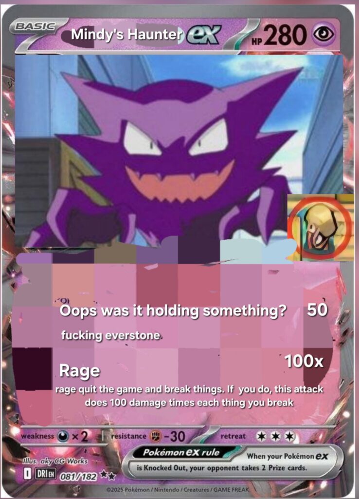 Joke set idea: obscure trainer cards (1 pokemon from 200 trainers across all the games and media)