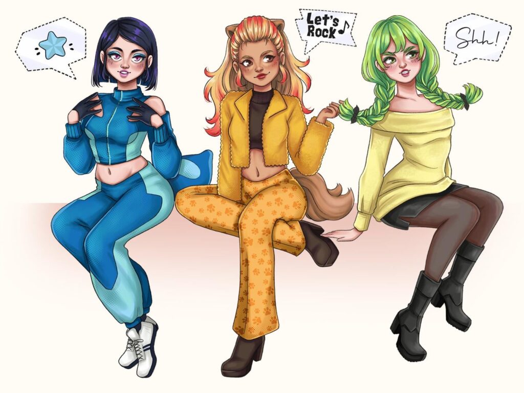 Gen 10th Starters Gijinka! I'm in for Gecqua and you?