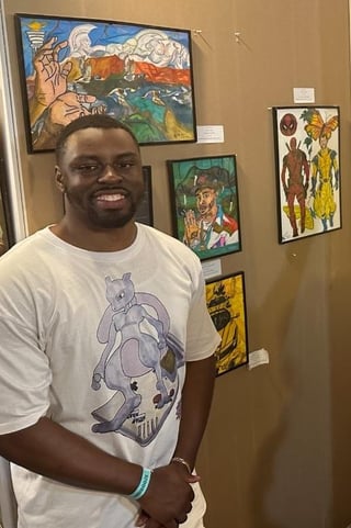 I hand-drew my favorite Pokémon and turned it into a shirt. Mewtwo’s been my #1 since the Game Boy days — who was yours growing up?