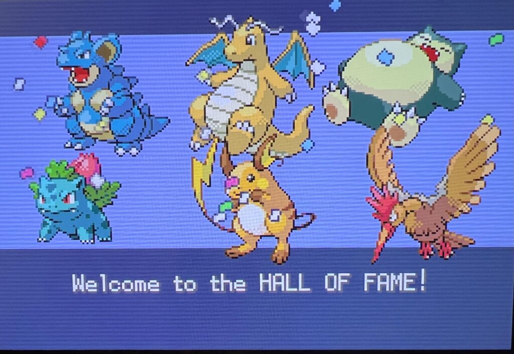 Hall of fame team -LeafGreen