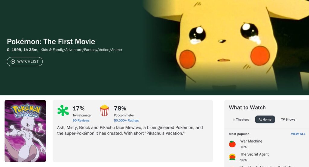 Pikachu isn’t happy about this