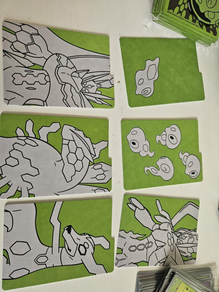 Oh wow! They printed 6 different dividers in the Perfect Order ETB!