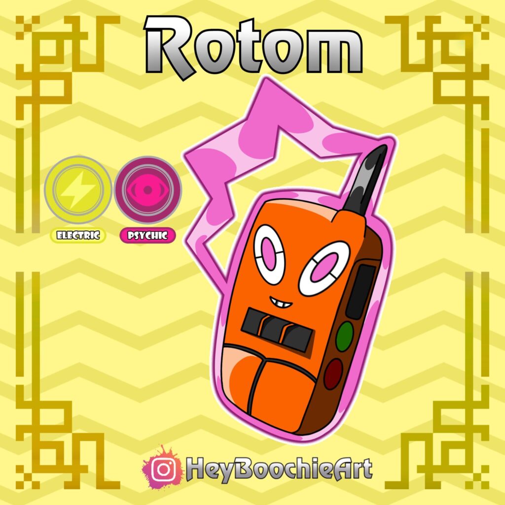 New Rotom form based on a walkie talkie