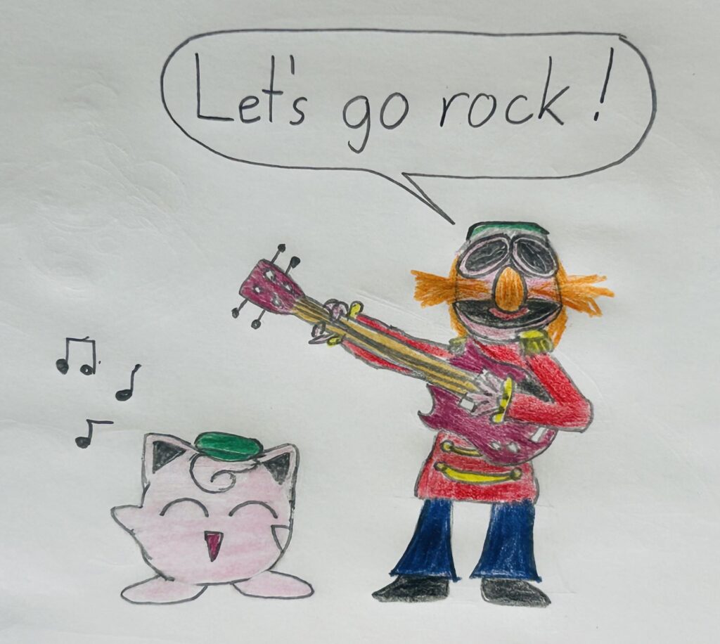 Jigglypuff (Pokemon) and Floyd Pepper (Muppets)