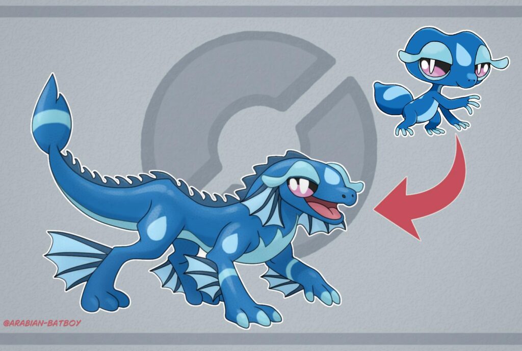 My Gecqua fanmade evolution