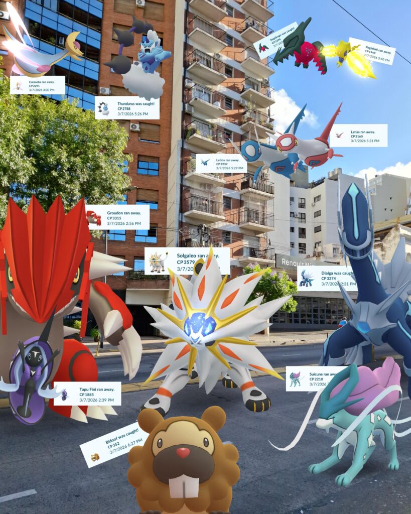 I wonder what other legendaries are going to run away today.