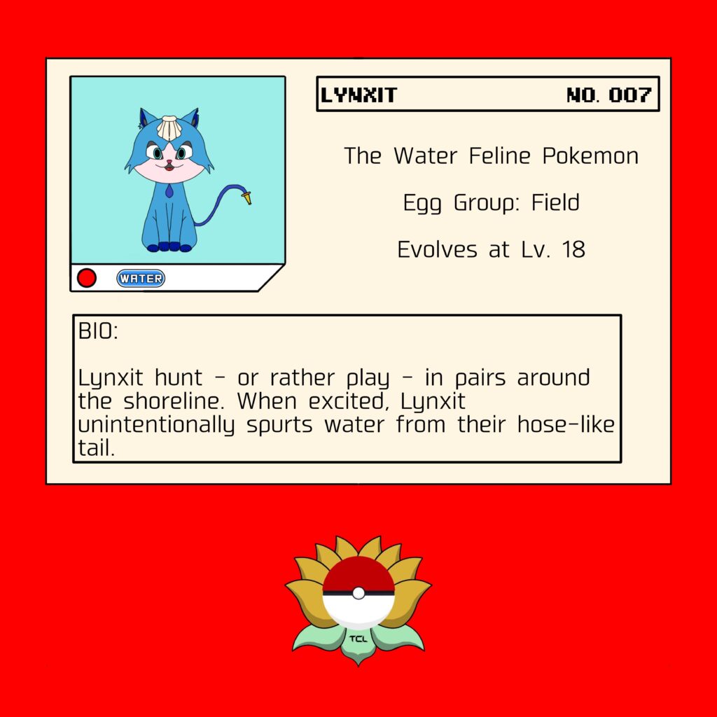 Introducing, Lynxit! The Water Starter of the Tentei Region!
