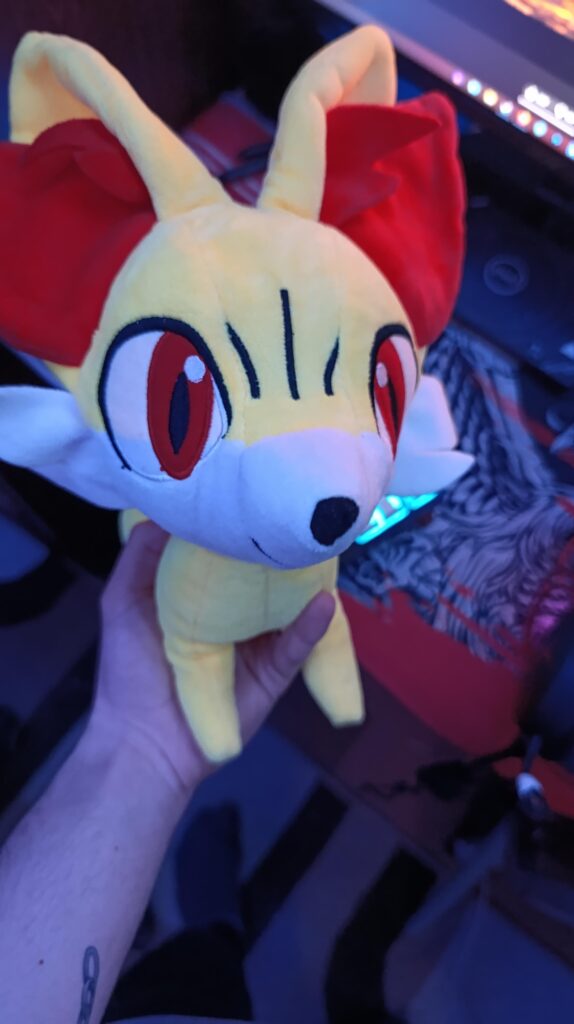 My bootleg fennekin plushie is much better than the official one