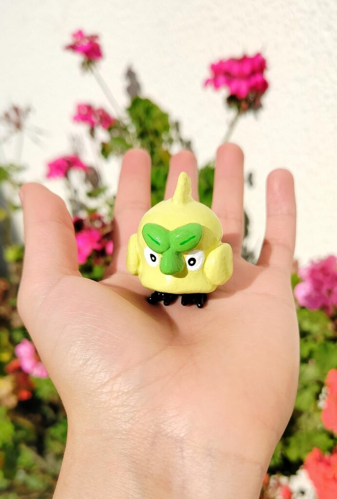 I made the gen 10 starters out of clay