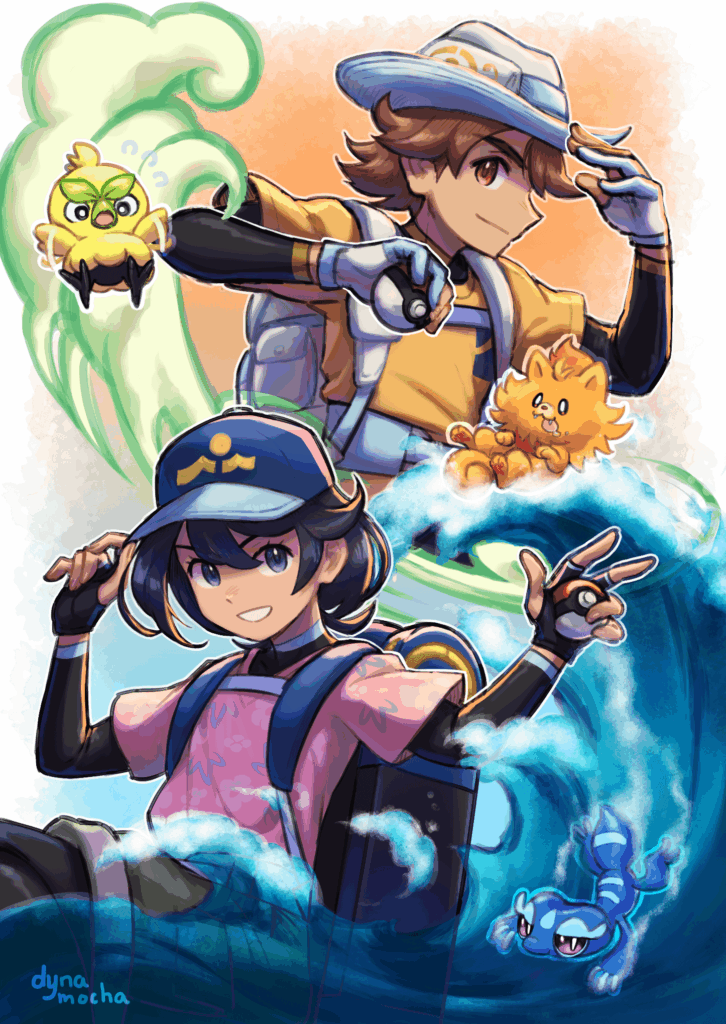 [oc] Wind & Waves fan art!